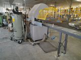 a machine that is sitting inside of a warehouse