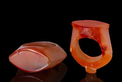 BAGUE EN CORNALINE ÉGYPTIENNE Nouvel Empire, Ca.