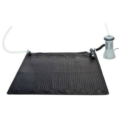 an image of a black mat with a pump attached to it