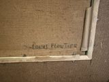 a picture of a piece of fabric that has been placed on the wall