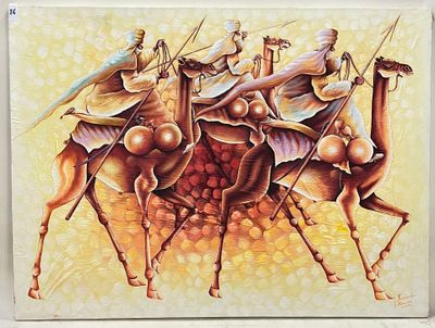 Maurice KOUADIO MANZAN. "Les nomades peuls".