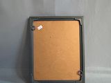 a picture of a cork board on a white background