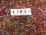 a close up of a piece of fabric with a price tag on it