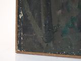 a picture of a painting on the wall of a room