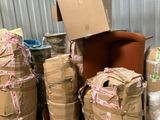 a lot of boxes stacked on top of each other