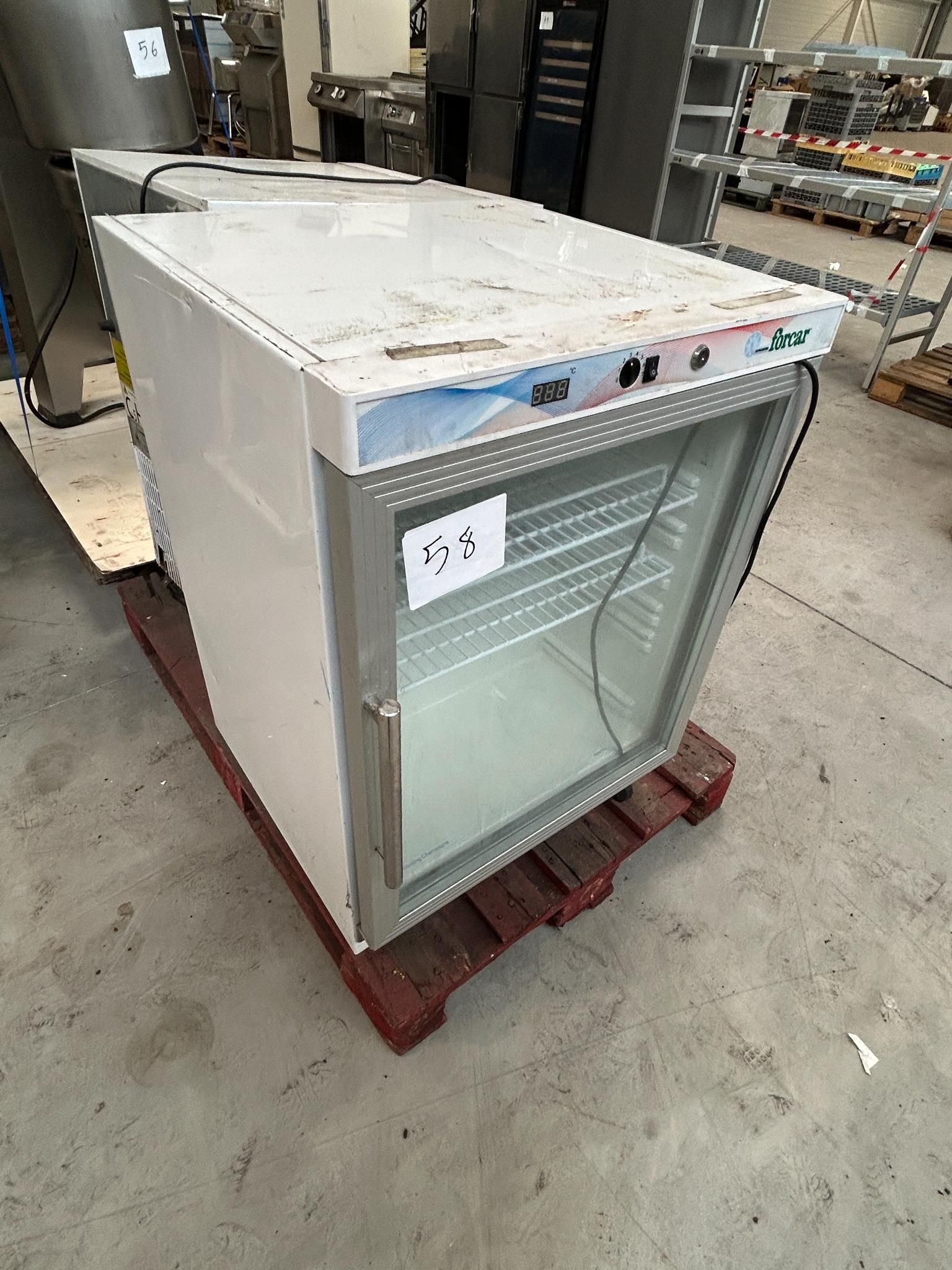 Vitrine de comptoir positive Forcar, dimensions : 60x59x82 c…
