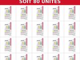 vendu par lot de 20 x 4 soit 8 unites