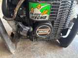 a close up of a motorcycle with a sticker on it