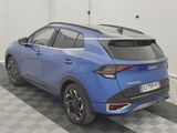the rear end of a blue toyota c - hr parked in a garage
