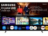 the samsung smart tv has a variety of apps displayed on the screen