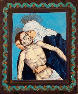 Pietà, Daniel Zuloaga, Espagne, XIXe-XXe siècles
