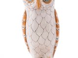 an image of an owl figurine on a white background