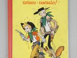 la couverture de la bande dessinée « Chapeaux noirs et autres aventures de Sprou et Fantasso »