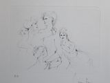 an image of a drawing of a group of people sitting on a couch