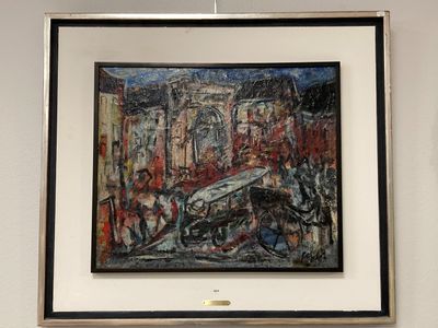 une image d'un tableau accroché au mur