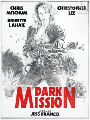 a movie poster for the film dark mission