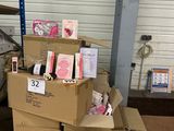 many boxes stacked on top of each other in a warehouse