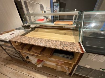 Vitrine présentation éclairage 1.