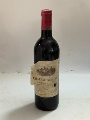 1 bouteille Château AUSONE 1981 1er GC Classé A Saint Emilio…