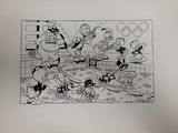 an image of a cartoon book with a bunch of cartoon characters in it