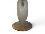 a lamp that is sitting on top of a table