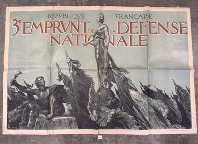 an old movie poster of a man on a horse in front of a group of people