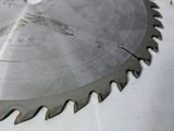 a picture of a circular saw blade on a table