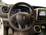 the interior of a car with a steering wheel and dashboard controls