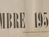 a white poster with a black and white image of the date of november 23, 1933