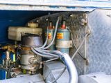 a close up view of the inside of a vehicle ' s engine