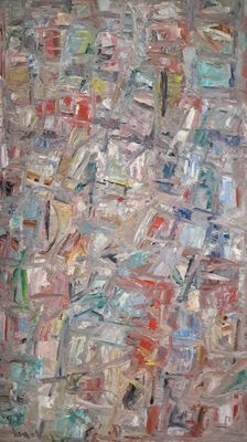 David LAN-BAR (1912-1987) Composition, circa 1955