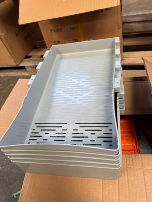 a box that has some sort of plastic in it