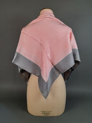 pink and grey silk shawl on a mannequin mannequin mannequin mannequin mannequin mannequin mannequin mannequin