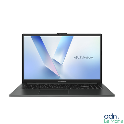 a laptop that is open on a white background