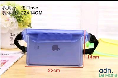 Lot de trois sacs de rangement étanches pour tablette, smart…