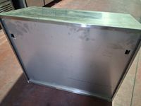 (n°41) Meuble à suspendre inox 2 portes L:80 P:42 H:70 - Mat… (photo 2)