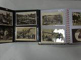 an open book with pictures of people on it