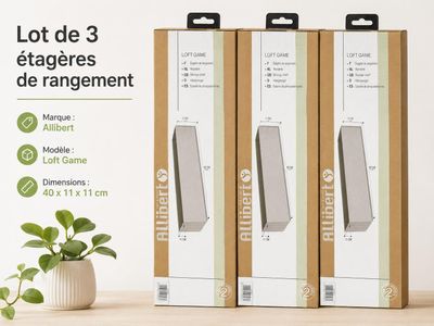 trois rouleaux de papier toilette posés sur une table, à côté d'une plante en pot