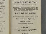 un livre ouvert sur lequel figure l'image d'un chien