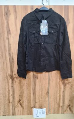 Lot de 96 chemises femme manches longues ? Noir