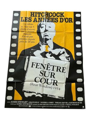Affiche du film « Fenêtre sur cour » de Alfred Hitchcock ave…