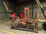 a large machine that is sitting inside of a building
