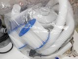 a close up of a sink with a lot of items in it