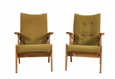 paire de fauteuils danois du milieu du siècle, années 1960