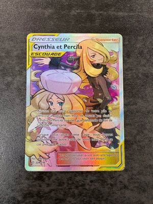 a close up of a pokemon card on a table