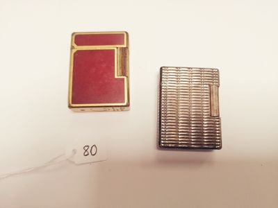two lighters sitting next to each other on a table