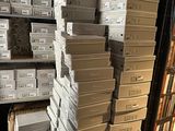 a large stack of boxes stacked on top of each other