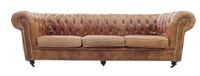 Canapé CHESTERFIELD à roulettes