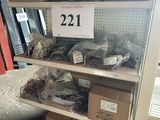 many boxes of assorted items on the shelves in the store