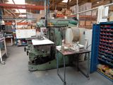 a large machine that is sitting in a warehouse